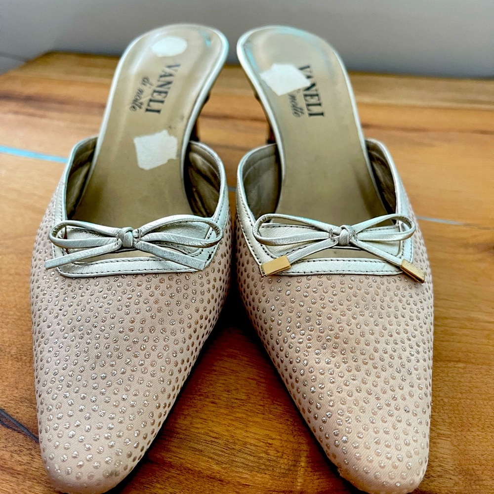 Vaneli di Notte 6.5 dress mules